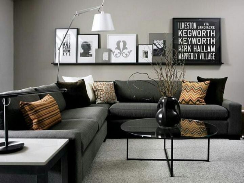 Sala en negro