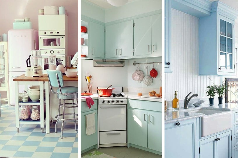 cocinas vintage modernas