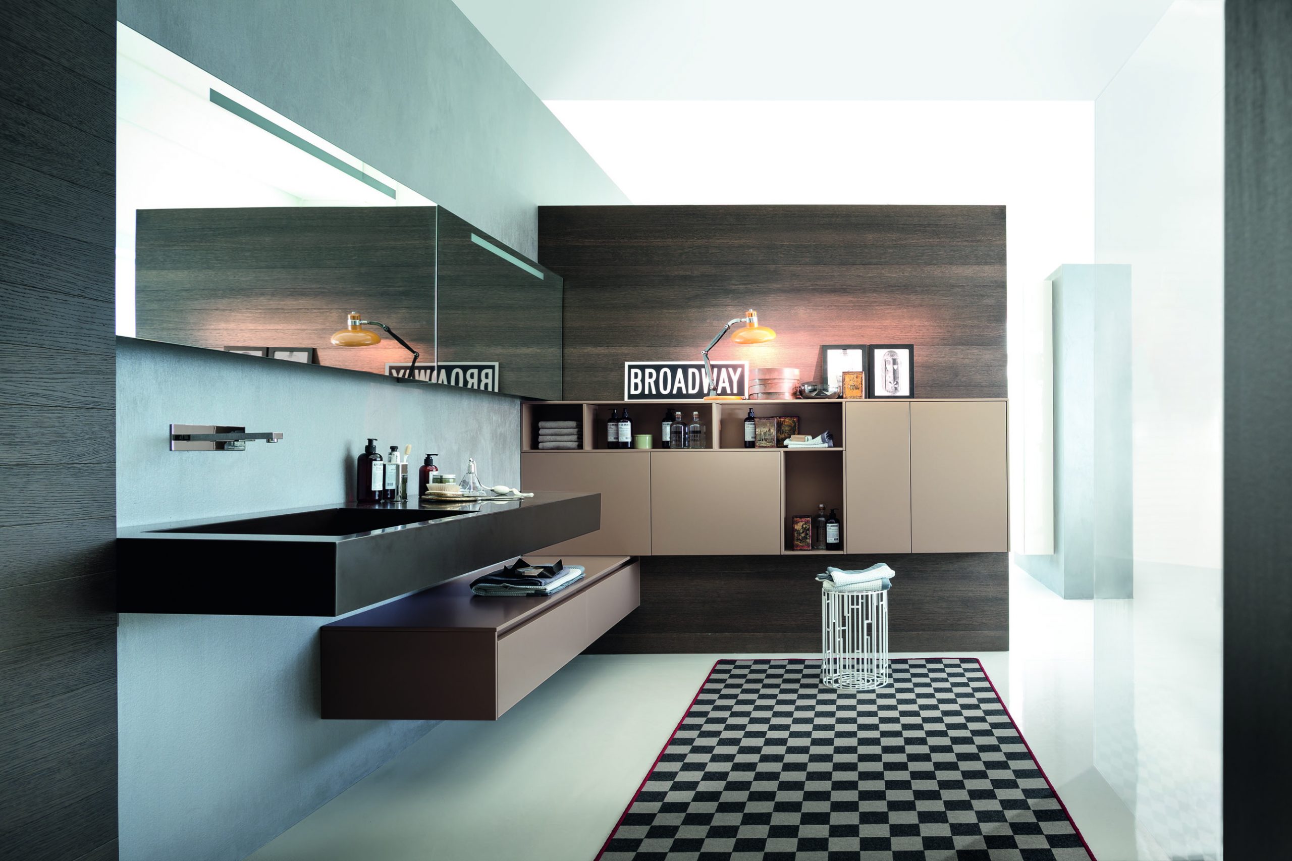 baño elegante minimalista