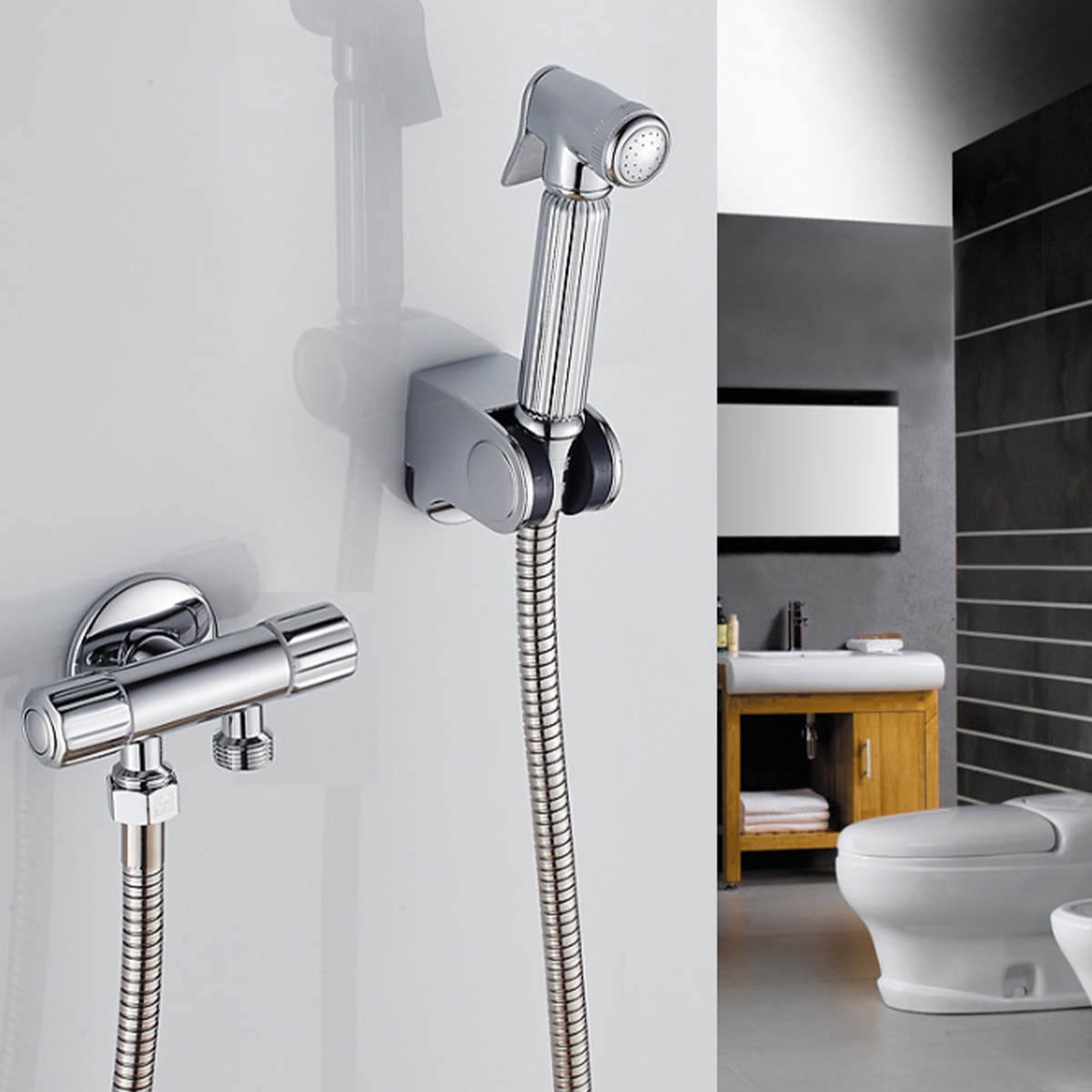 cuarto de baño de transición