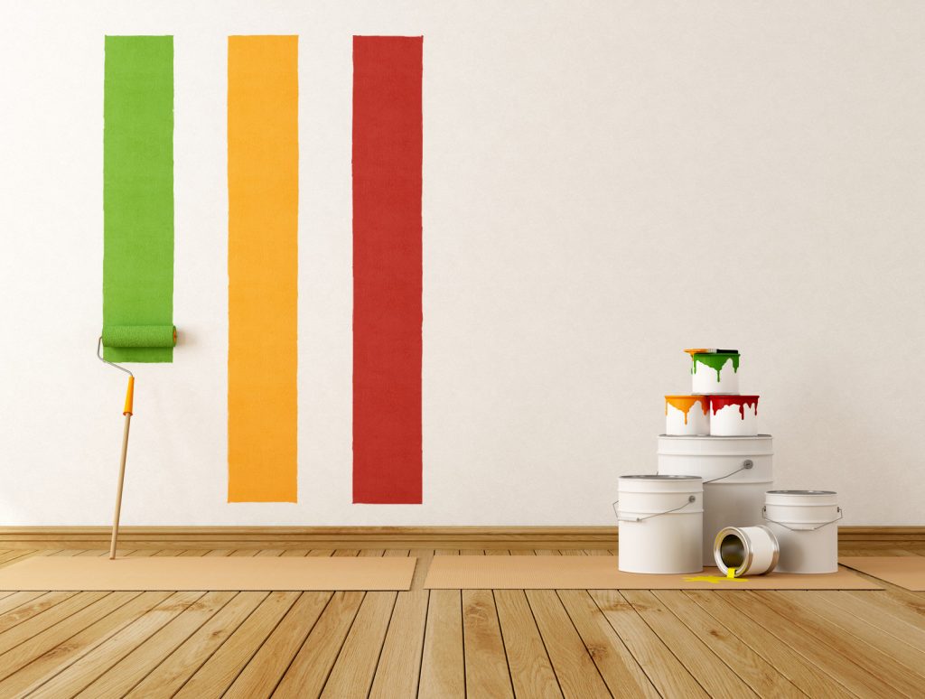 pintar paredes de ciertos colores